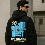 Graphic Printed Jumper Hoodie