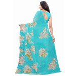 Pochampally Inspired Printed Georgette Saree Collection